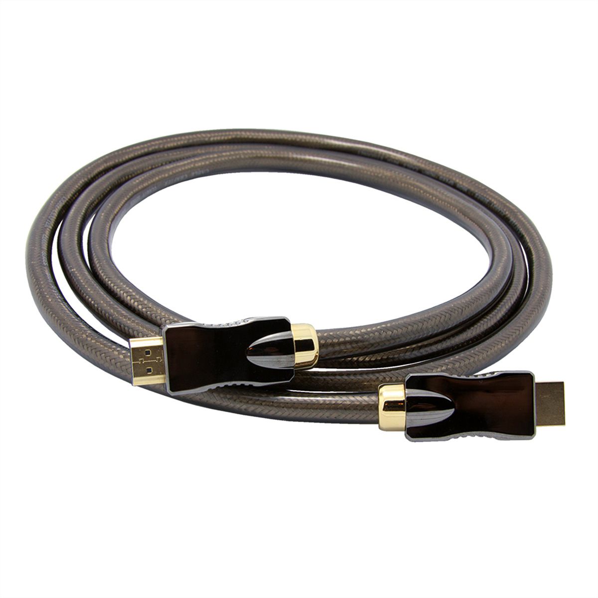 ROLINE HDMI Ultra HD Cable + Ethernet, M/M, black, 5 m