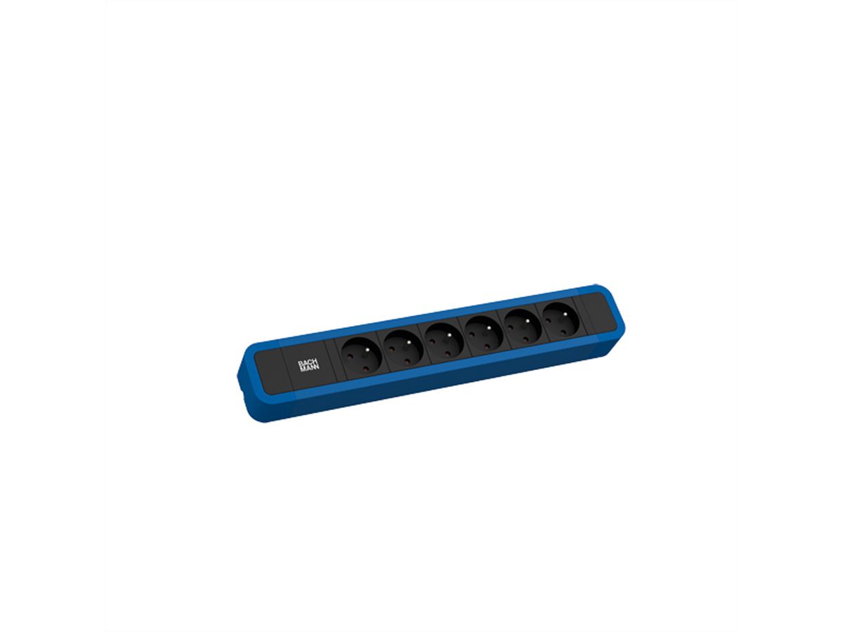 BACHMANN PRIMO 2 6xUTE 2.0m CEE7/7 RAL5010