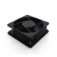 SCHROFF VARISTAR Ventilator met veiligheidsgaas, 38mm, 230V