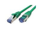 VALUE Patchkabel Kat.6A (Class EA) S/FTP (PiMF), LSOH, groen, 1,5 m