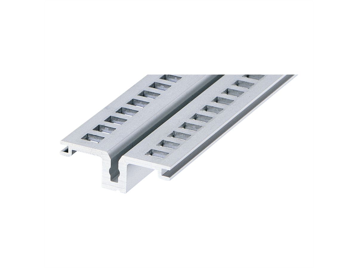 Horizontale achterrail, type AB voor I/O-printplaatgeleiders achter, 63 pk