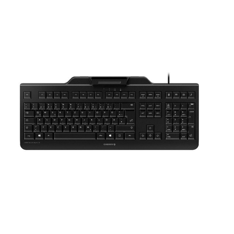 CHERRY SECURE BOARD 1.0 toetsenbord USB QWERTZ Duits Zwart