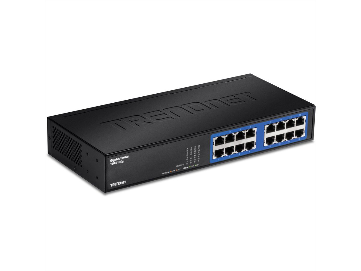 TRENDnet TEG-S16DG Netwerk Switch