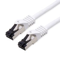 VALUE S/FTP Patch Cord Cat.8 (Class I), stranded, LSOH, PoE, white, 3 m