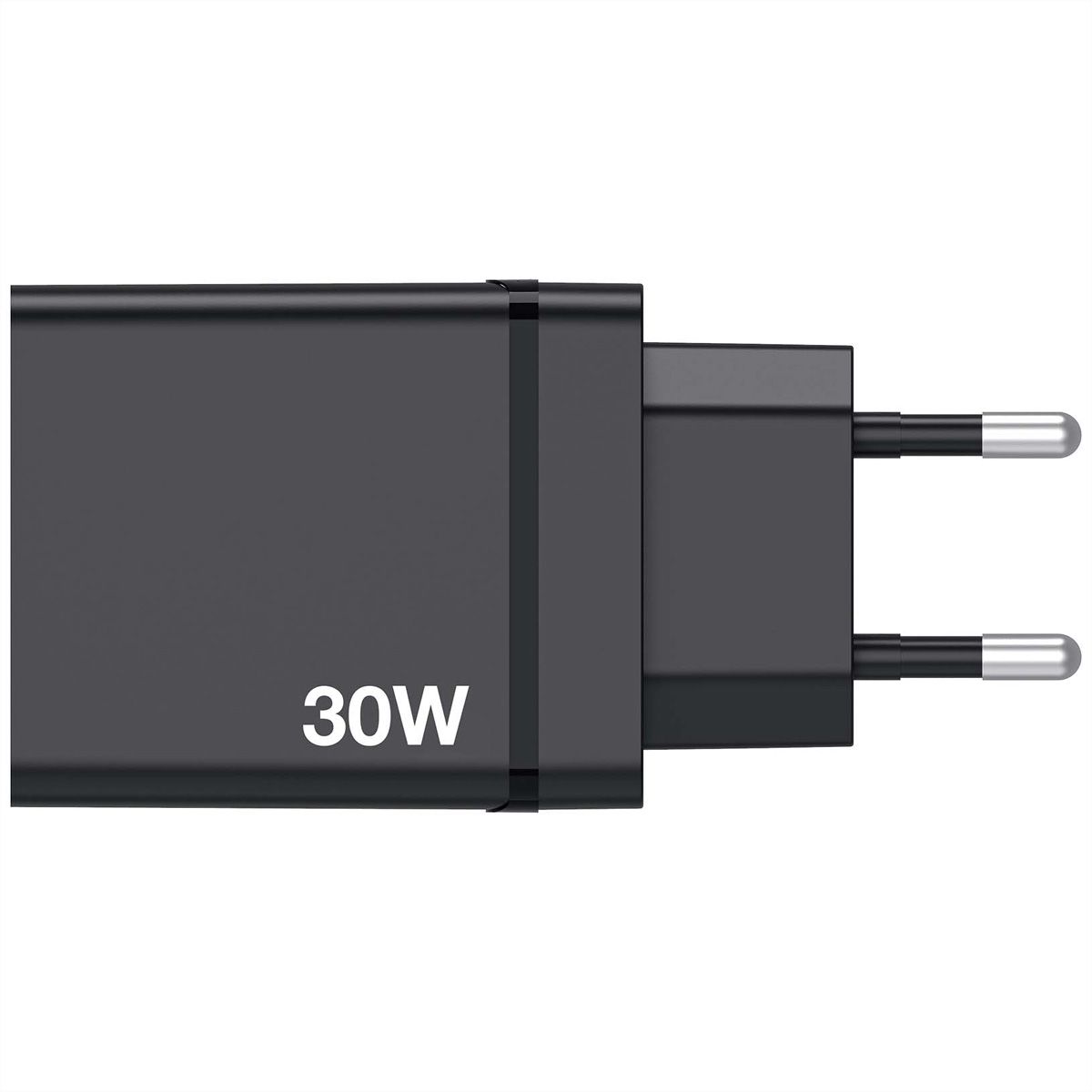 VERBATIM Ladeadapter 30W GaN schwarz