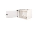 ROLINE 19-inch wandbehuizing Basic 7 U, 540x400 BxD Bouwpakket grijs