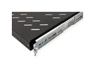 ROLINE 19-inch plank 1 U , Uitschuifbaar 350mm diep 25 kg zwart