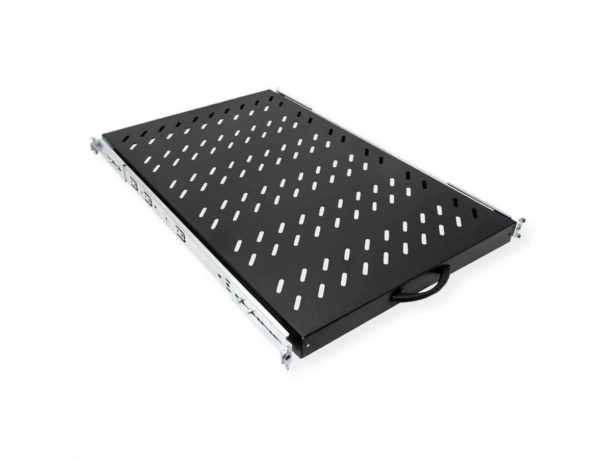 VALUE 19"-plank uittrrekbaar, 420 x 700 mm, 25 kg draagvermogen