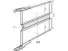 SCHROFF tussenadapter om meerdere 3 HE testadapters te monteren, 9 HE, 220 mm, 350 mm