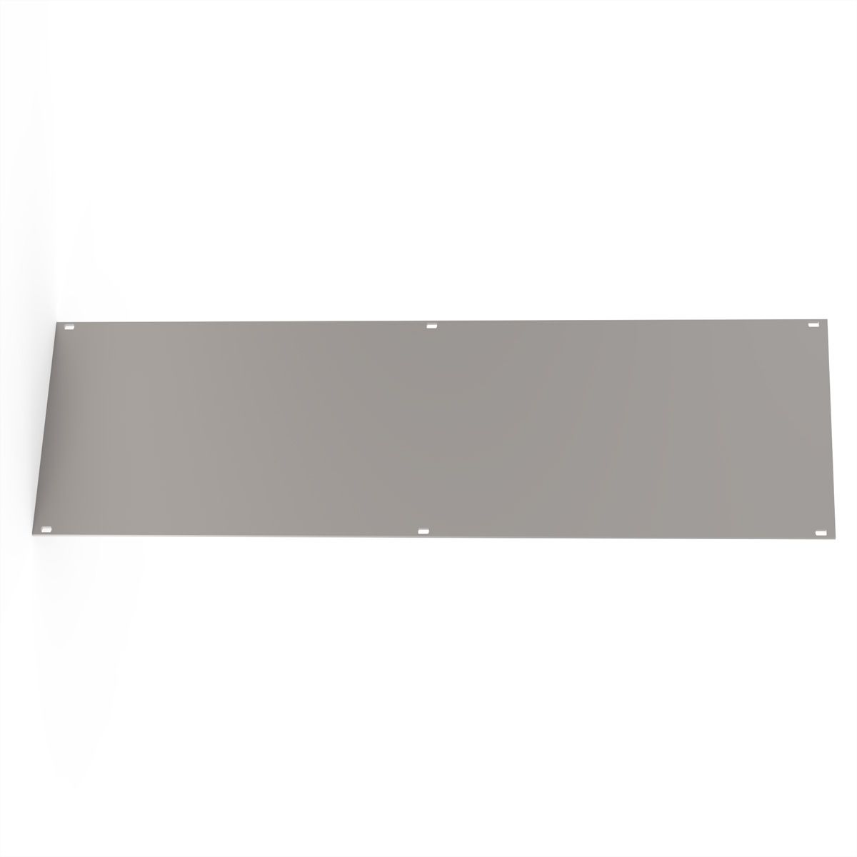 SCHROFF Front Panel, U-profile, Refrofit Shielding, 3 U, 84 HP, 2.5 mm, Al, Front Anodized, Rear Conductive