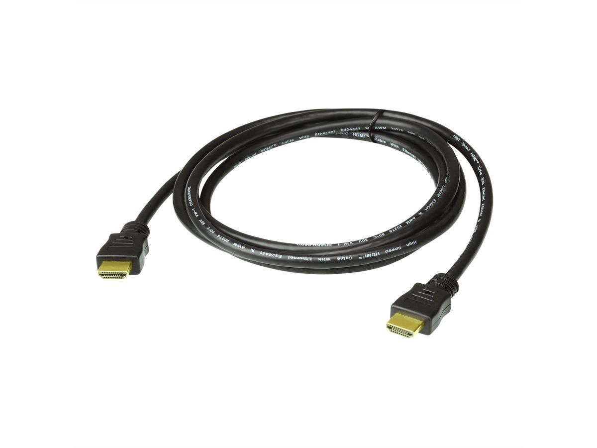 ATEN 2L-7D01H Highspeed HDMI Kabel, zwart, 1 m