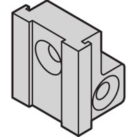 SCHROFF PCB Bracket for Fixing Front Panel, Die-Cast Zinc