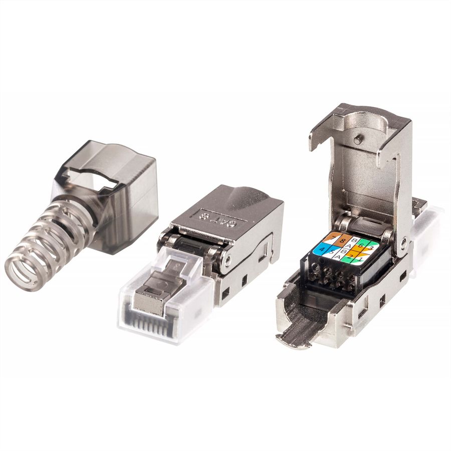 ATEN 2A-245G Cat 6A RJ-45 Connector, 10 St.