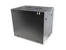 ROLINE 19-inch wandbehuizing Basic Plus 9U , 600x450 BxD zwart