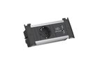 BACHMANN KAPSA X-Klein 1x geaard stopcontact 1x USB oplader, GST18 connector