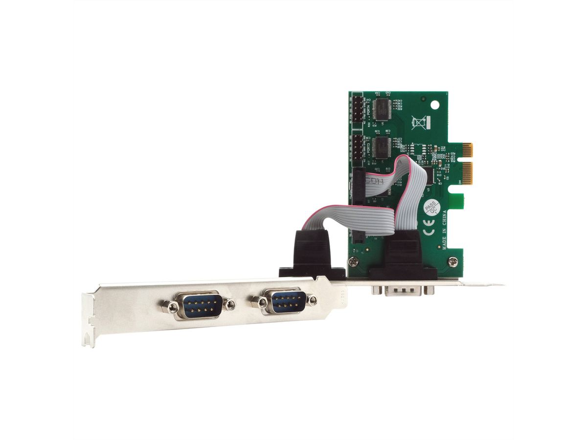 EXSYS EX-46014 4S seriële RS-232 PCIe-kaart