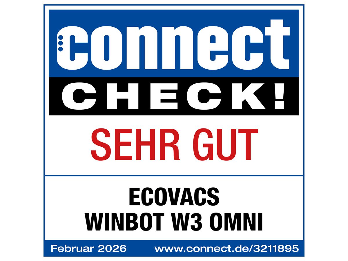 Ecovacs Fensterreiniger W3 OMNI Winbot, weiß