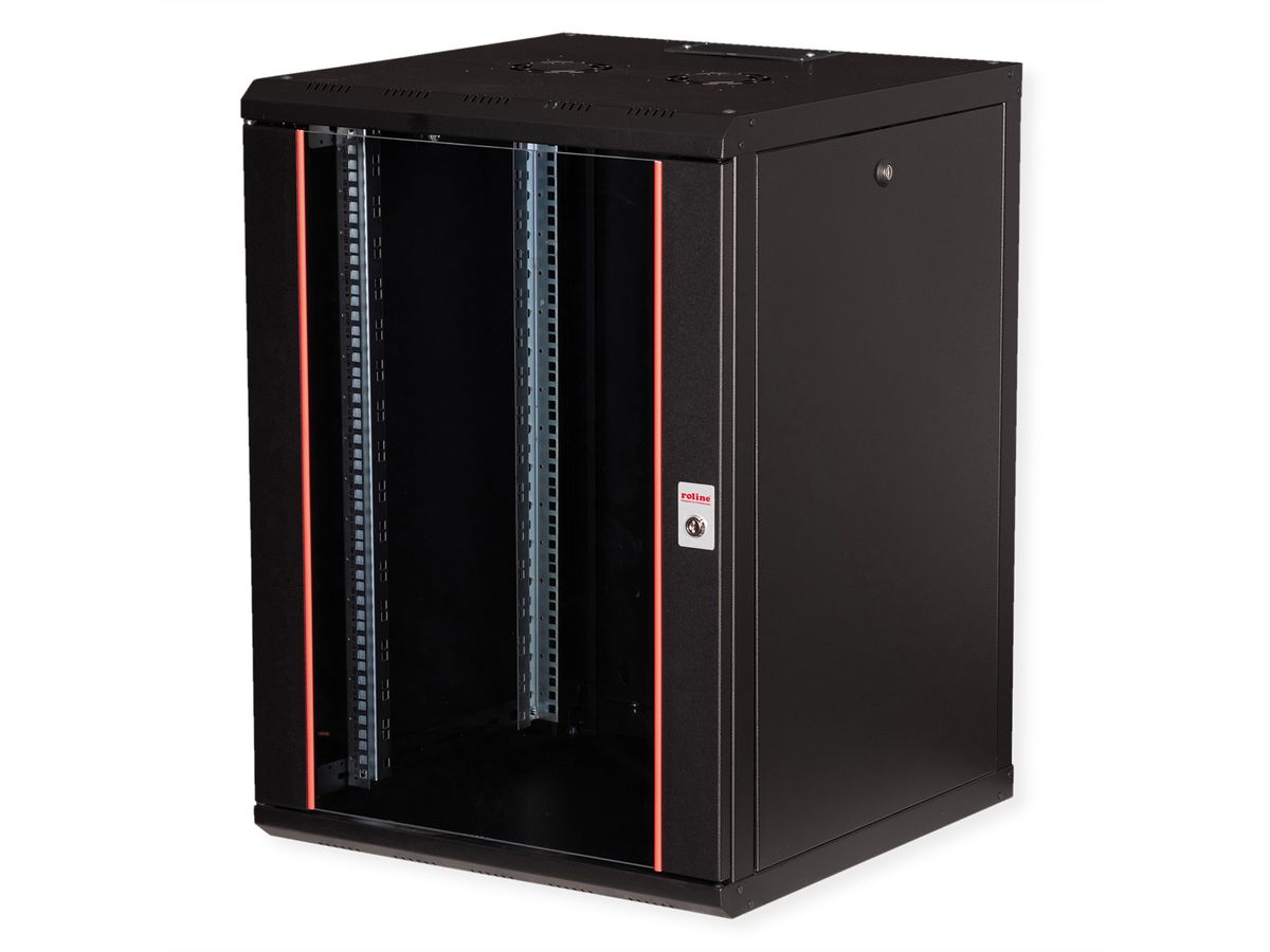 ROLINE 19-inch wandbehuizing Pro 16 U, 600x600 BxD zwart