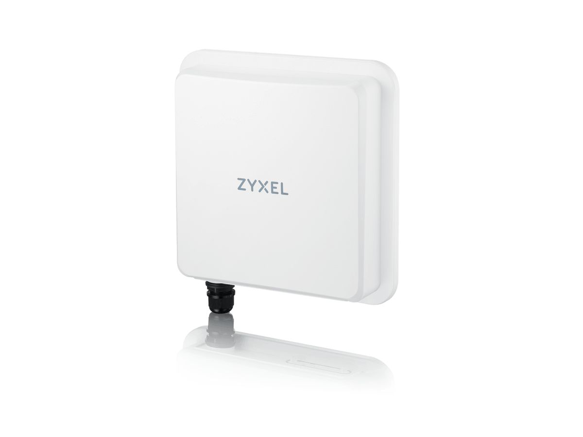 Zyxel Nebula FWA710 draadloze router Multi-Gigabit Ethernet Dual-band (2.4 GHz / 5 GHz) 5G Wit