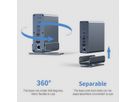 VALUE Dockingstation USB-C, HDMI/DP 4K60, Gigabit Ethernet, USB-A, USB-C, PD, SD/microSD, Audio