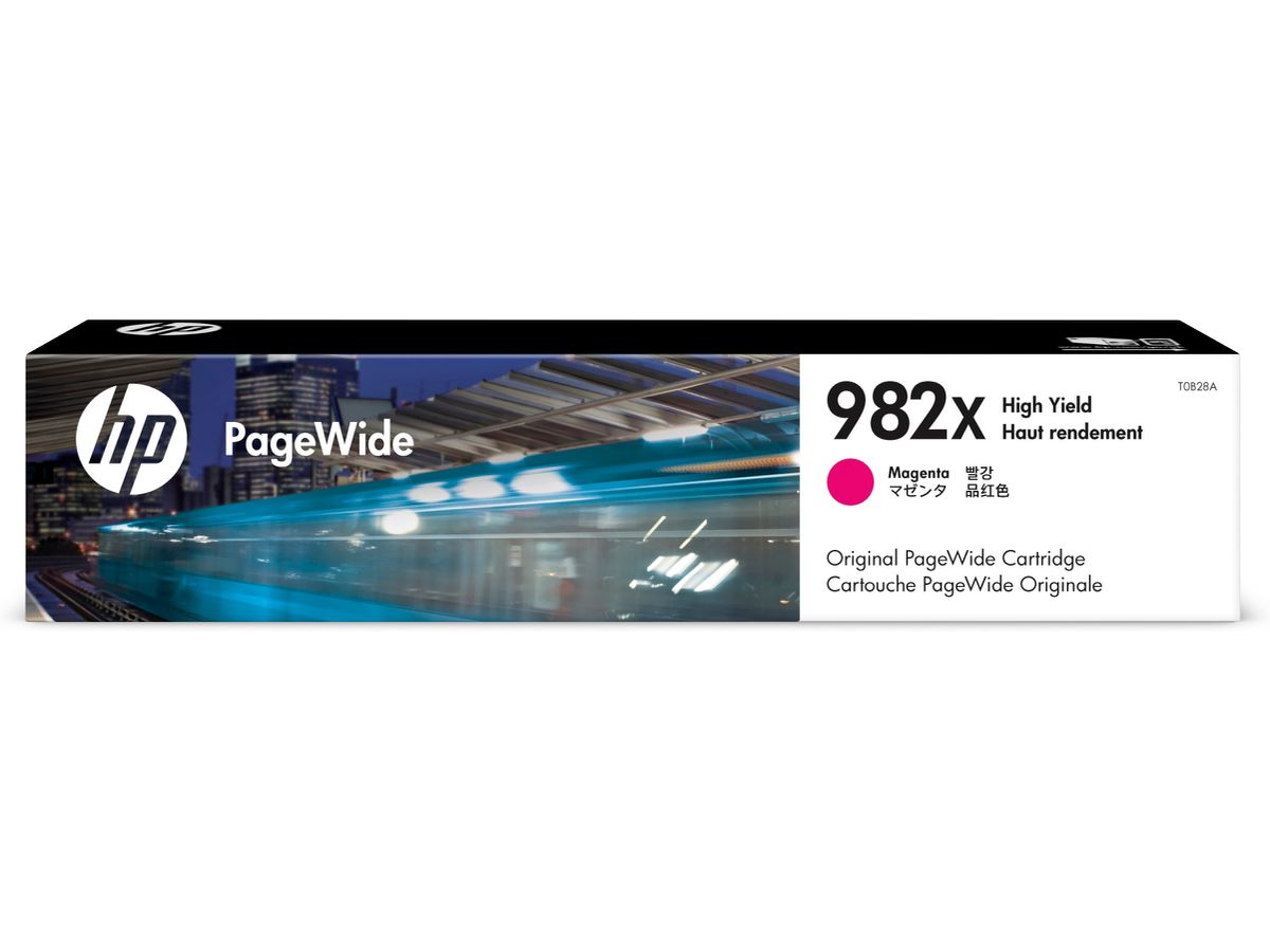 HP Originele 982X magenta high-capacity PageWide cartridge