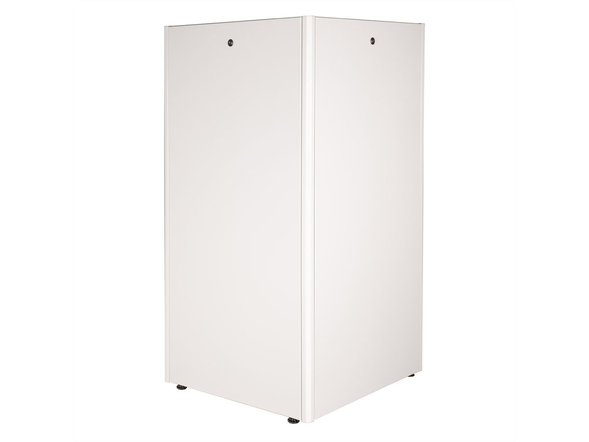 ROLINE 19-inch netwerkkast Basic 32 U, 800x800 BxD Glazen deur grijs