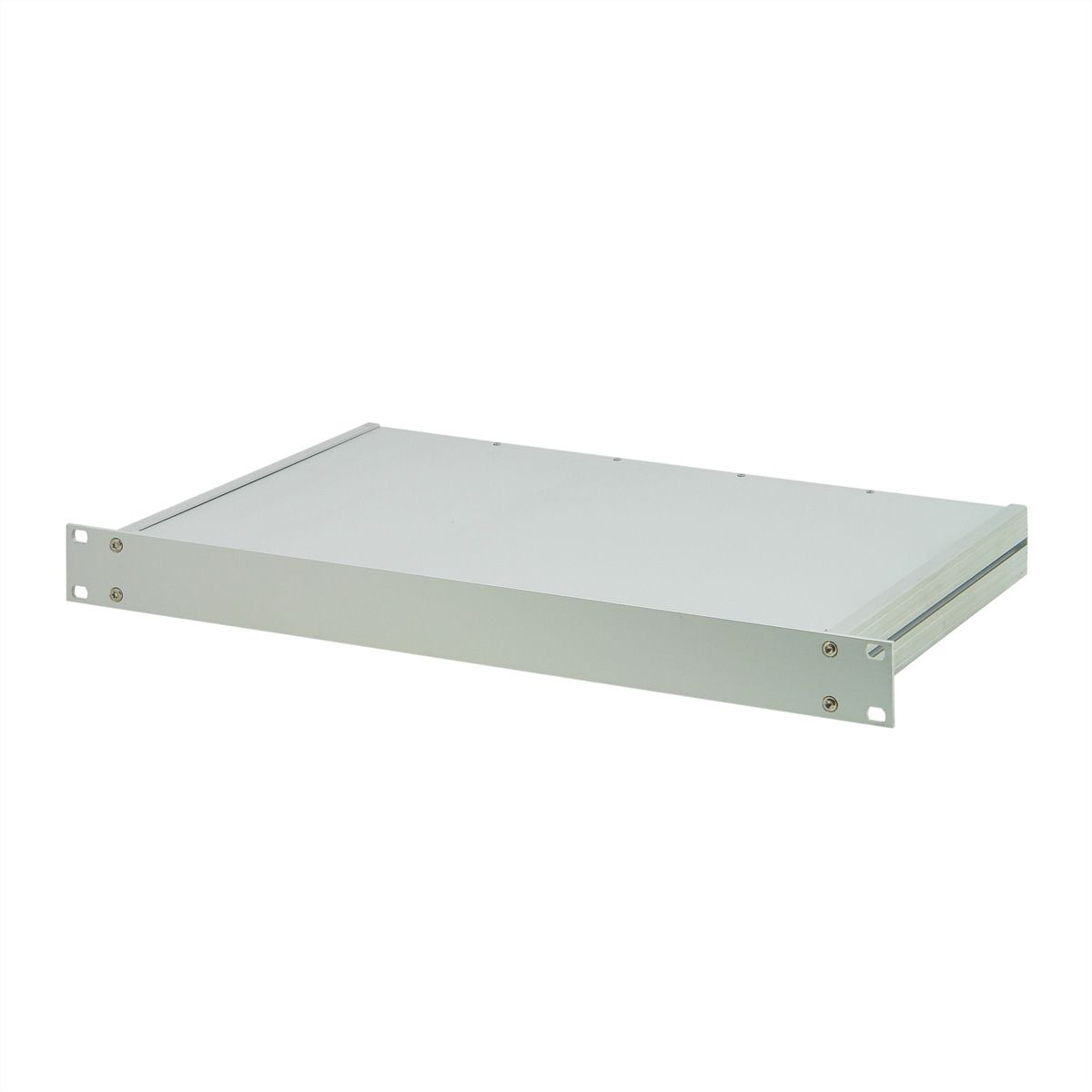 SCHROFF MultipacPRO 19" Chassis, Aluminum, Plain Top and Base, 1 U, 220 mm