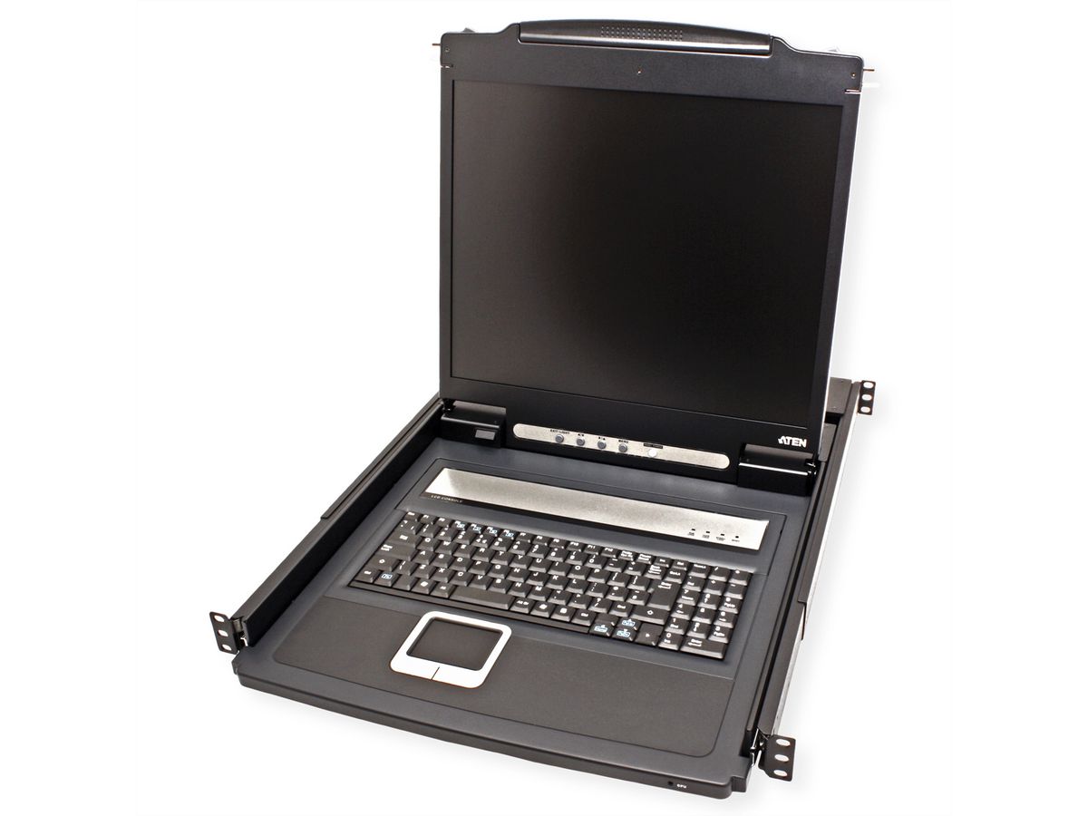 ATEN CL1000N KVM-Konsole, 19" LCD, VGA, PS/2, DE-Layout