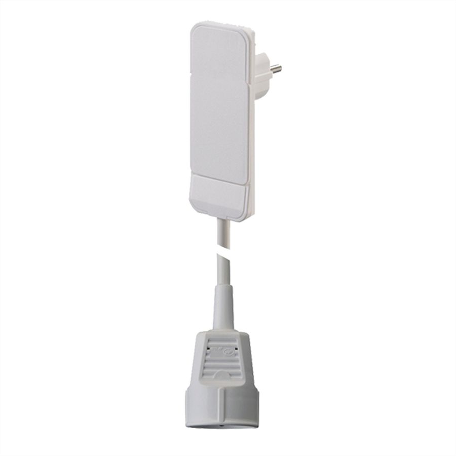 BACHMANN Flat Plug CEE7/7 white, 1.5m CEE7/3