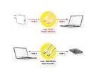 ROLINE USB 2.0 Cable, C–C, M/M, 60W, silicone, white, 1 m