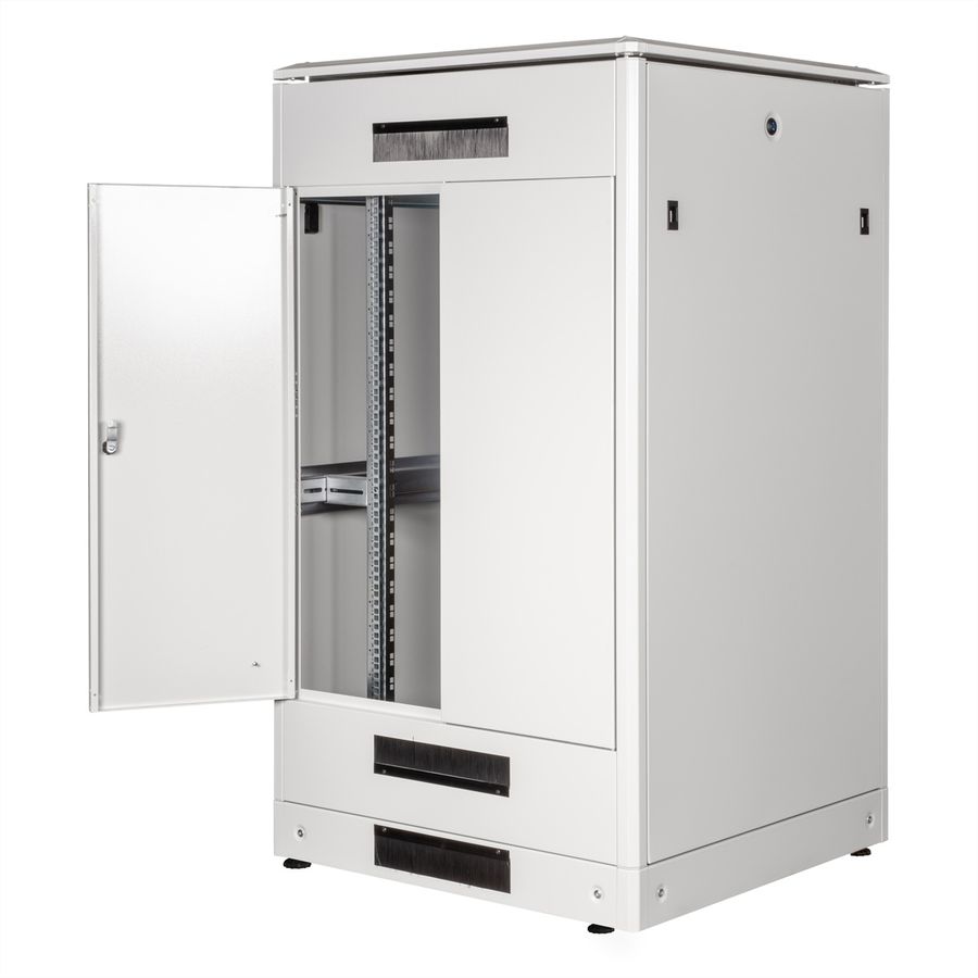 ROLINE 19-inch netwerkkast Pro 26 U, 800x800 BxD Glazen deur grijs
