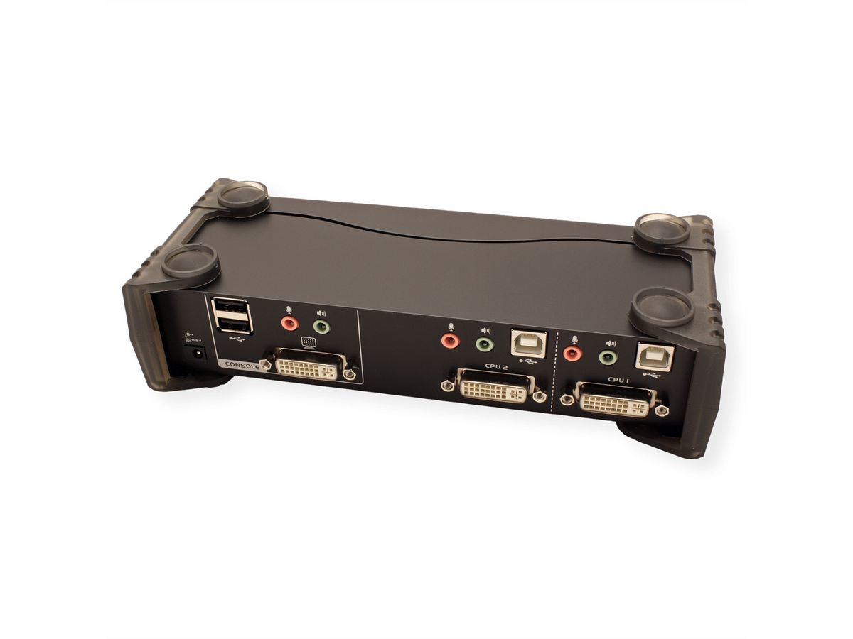 ATEN CS1762A KVM switch DVI, USB, audio, USB hub, 2 poorts