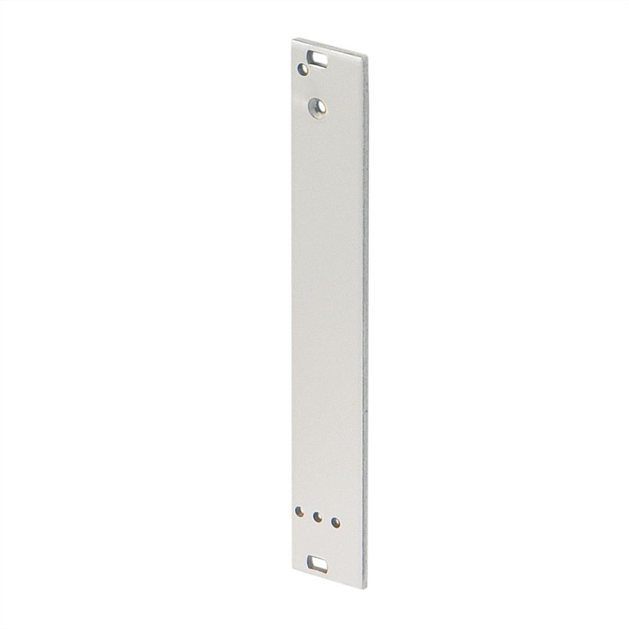 SCHROFF Plug-In Unit Front Panel, Unshielded, for Static Trapezoid Handle, 6 U, 6 HP, 2.5 mm, Al, Front Anodized, Rear Conductive