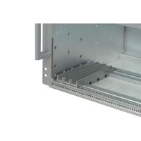SCHROFF Guide Rail Standard VPX, Aluminum, 160 mm, Groove Width 12,3mm, grey, 2 Pieces