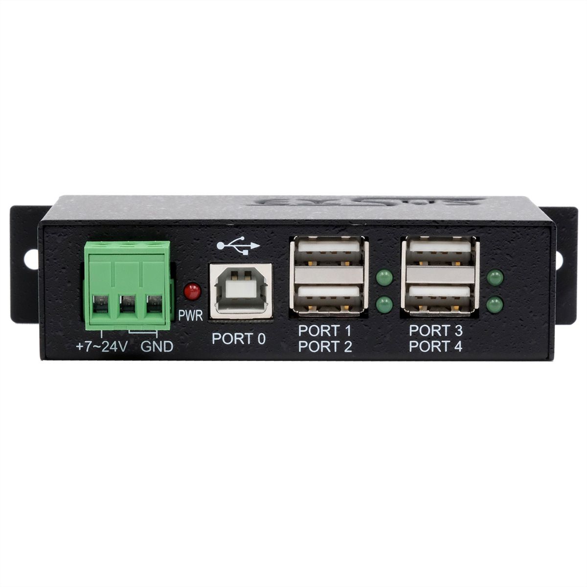 EXSYS EX-1163HMS 4-Port USB 2.0 Metal HUB, with 15KV Surge Protection