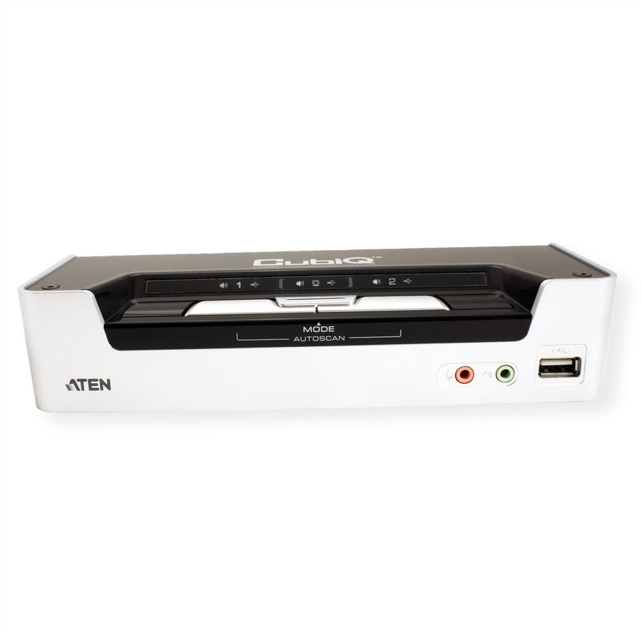 ATEN CS1792 KVM Switch HDMI, USB, Audio, USB Hub, 2-Poorts