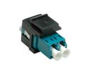 ROLINE Fiber Optic Keystone Jack, LC/LC Duplex, Singlemode, OS2