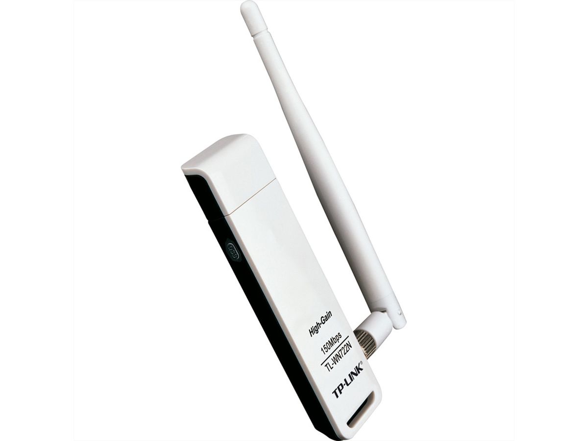 TP-LINK TL-WN722N Draadloze N 150 Mbit/s HighGain USB-adapter