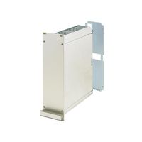 SCHROFF Frame Type Plug-In Unit PRO Kit, Perforated Covers, 1 Connector, 6 U, 14 HP, 227 mm