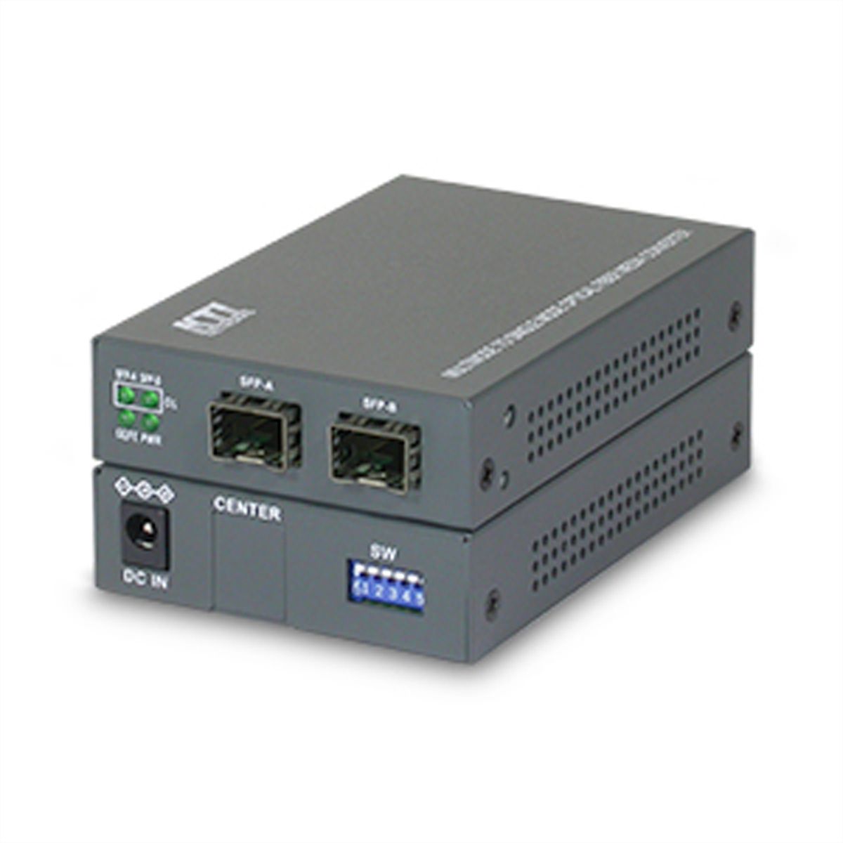 KTI Gigabit Medienkonverter MM zu SM 10km, KGC-311-LX