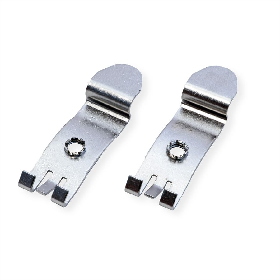 ROLINE Minipatchpaneel, Cat.6A/Cl.EA, 0,5U, 6x RJ45-poorten , afgeschermd, zwart