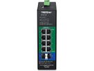 TRENDnet TI-PG103i 10-Port PoE+ Switch Industrial Gigabit L2 Managed DIN-Rail