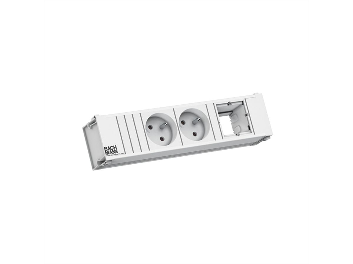 BACHMANN CONI 2xUTE 1xCM 0.2m GST18 RAL9010