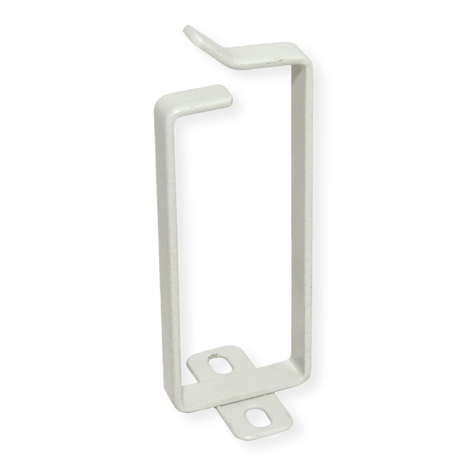 ROLINE Cable management bracket, 44x100mm grey 10 pieces