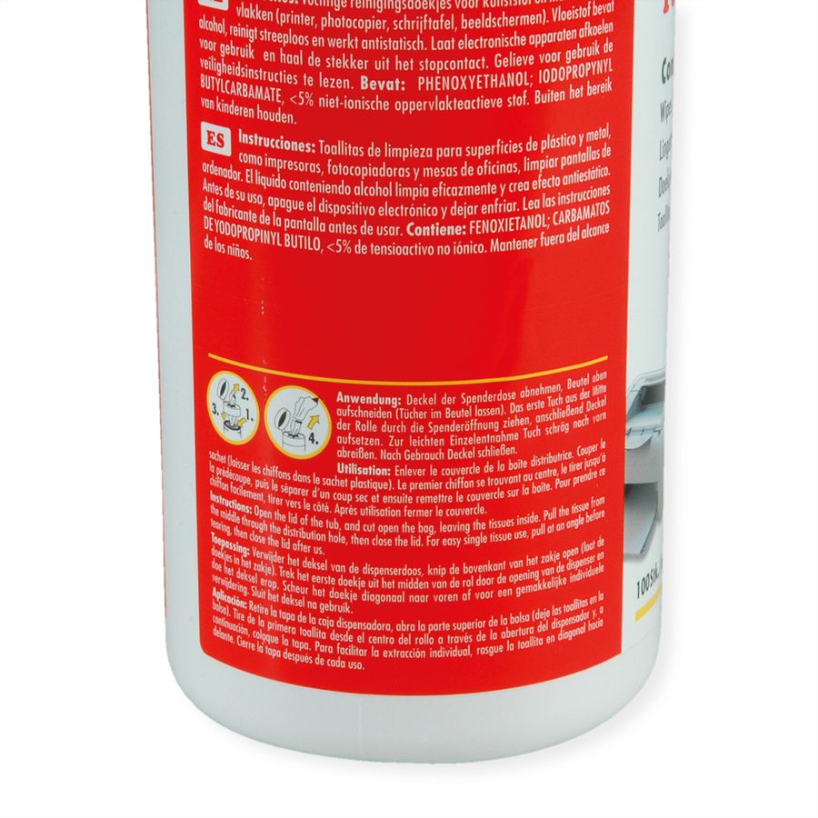 ROLINE Universal-Cleaning-Tissues, 100 pcs.