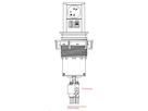 BACHMANN ELEVATOR 1xUTE 1xUSB 1xCAT6A 0.5m GST18 anodised aluminium profile