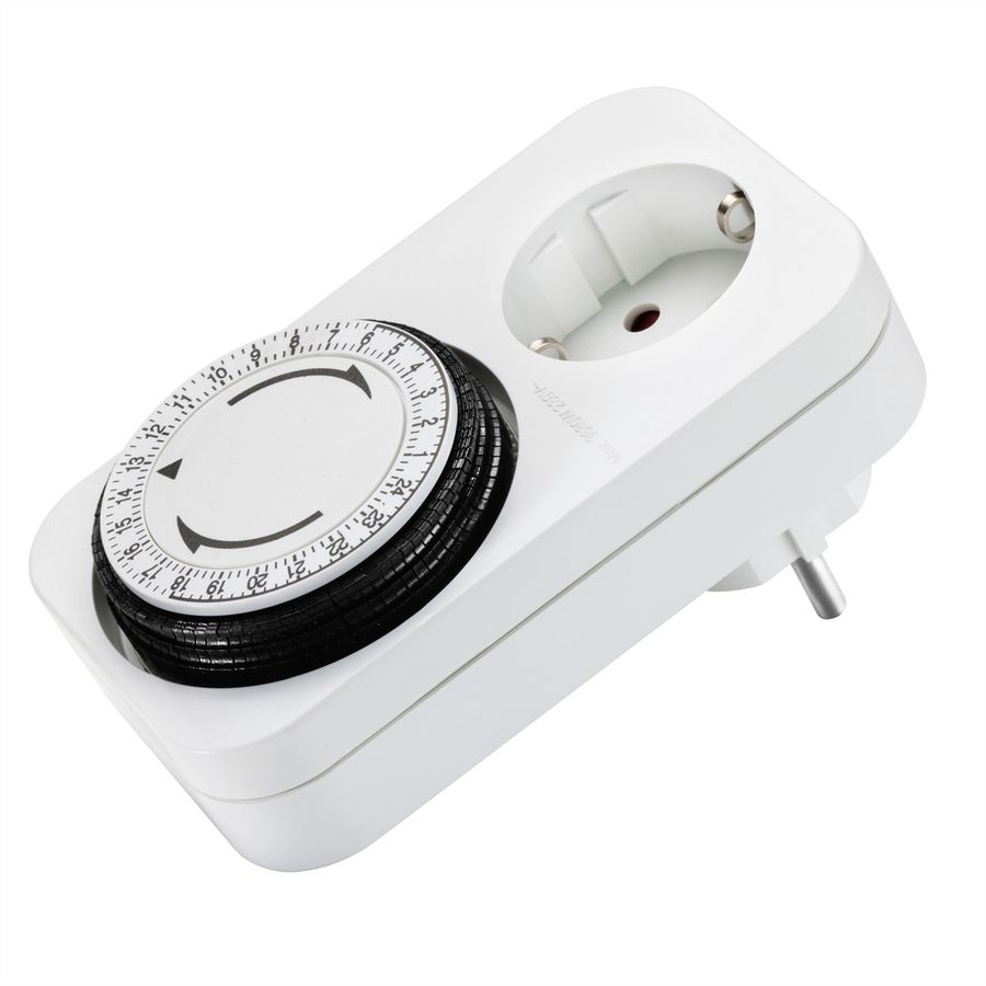 BACHMANN Mechanical timer 24h, Mechanical timer 24h 1GD/1A-1 white