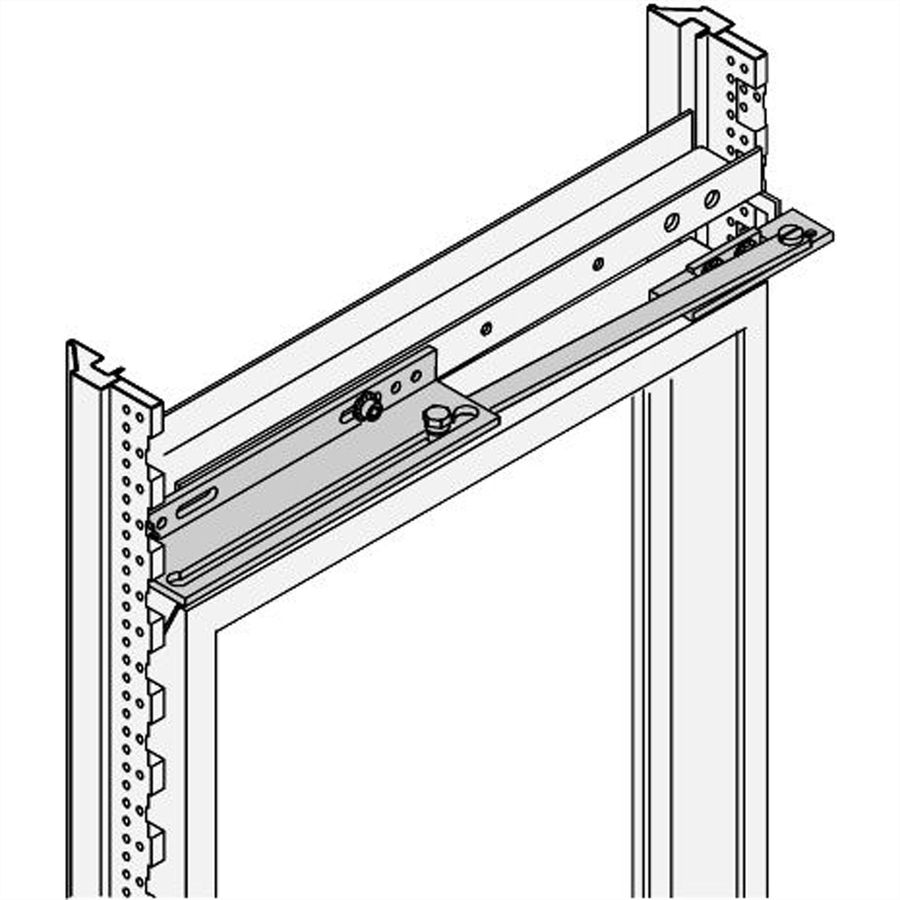 SCHROFF Stop-set zwenkraam 19", 160 graden