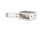 ROLINE 19-inch wandbehuizing Basic Plus 4U, 600x450 BxT grijs