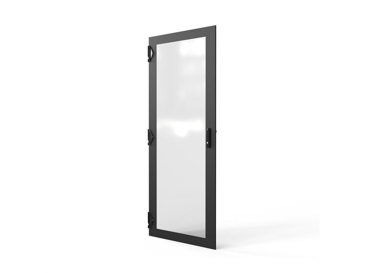 DOOR GLAZED 1800H 800W IP20 1PT RAL7021